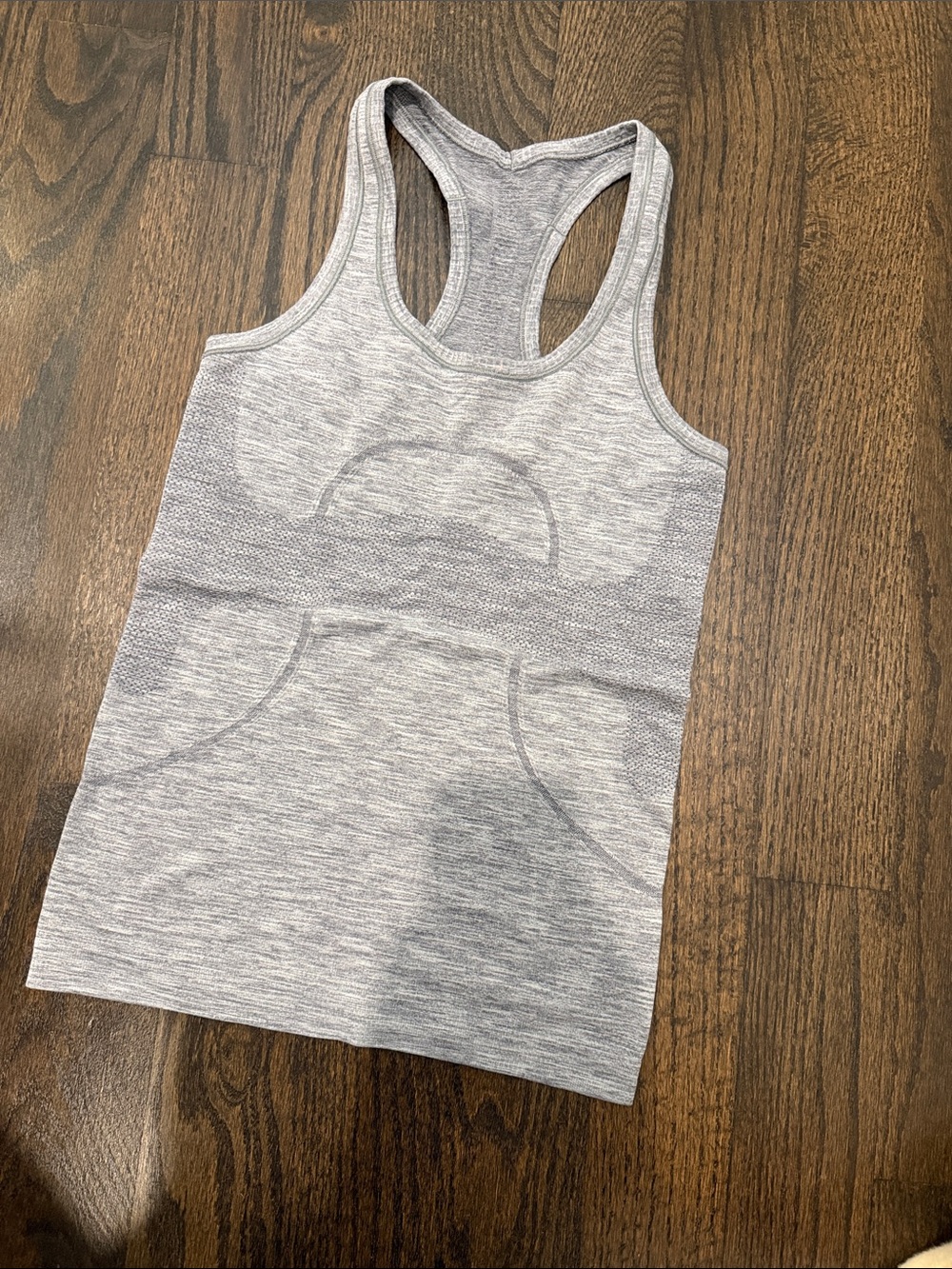 lululemon Gray Swiftlytech Racerback Tank (hip length)
